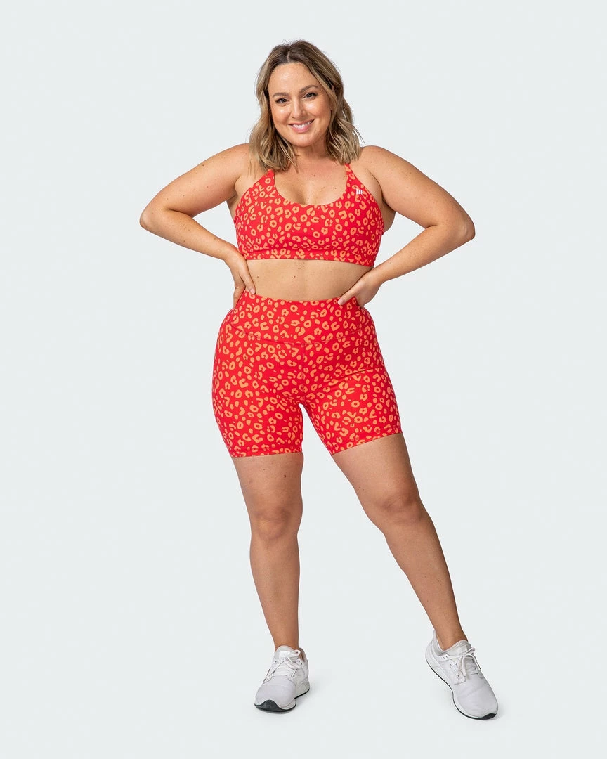 Muscle Nation Womens Wanderlust Bralette - Vibrant Cheetah Print 9 Muscle Nation Womens Wanderlust Bralette - Vibrant Cheetah Print