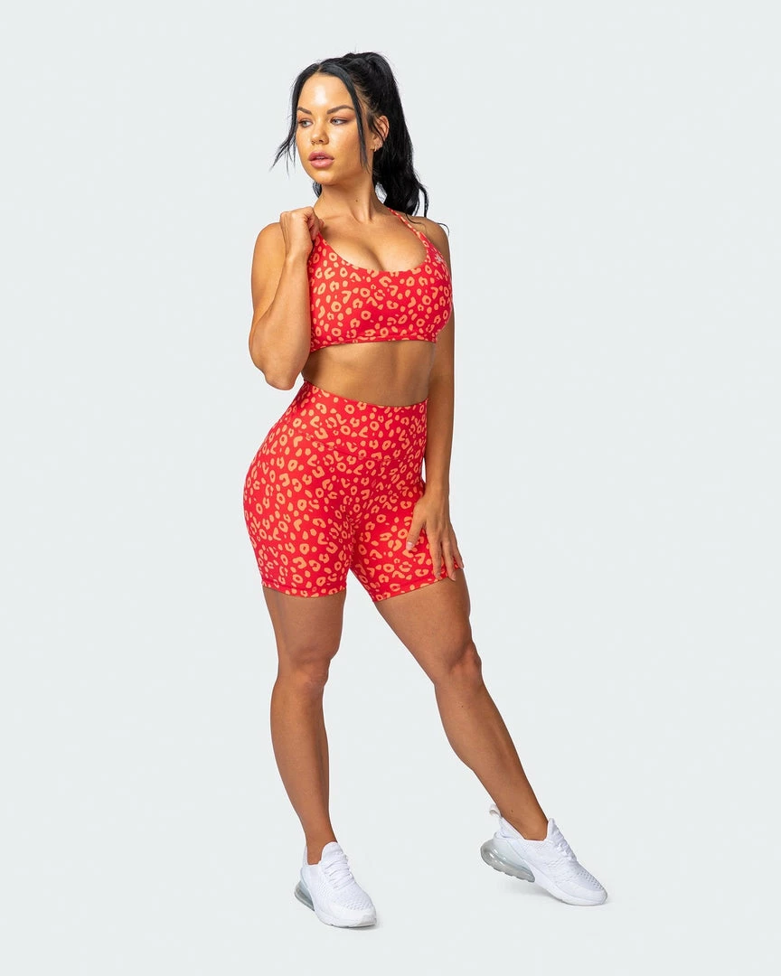 Muscle Nation Womens Wanderlust Bralette - Vibrant Cheetah Print 10 Muscle Nation Womens Wanderlust Bralette - Vibrant Cheetah Print