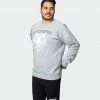 Muscle Nation Mens Courtside Vintage Pullover - Washed Light Grey 2 Muscle Nation Mens Courtside Vintage Pullover - Washed Light Grey