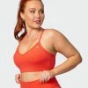 Muscle Nation 30% EOFY SALE Weightless Bra - Ember