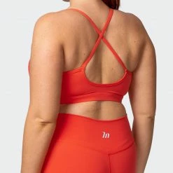Muscle Nation 30% EOFY SALE Weightless Bra - Ember 10 Muscle Nation 30% EOFY SALE Weightless Bra - Ember