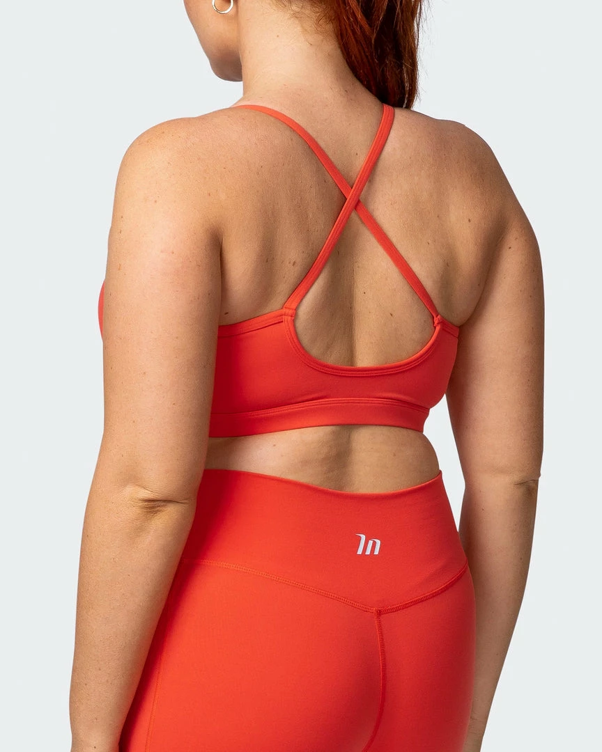 Muscle Nation 30% EOFY SALE Weightless Bra - Ember 5 Muscle Nation 30% EOFY SALE Weightless Bra - Ember