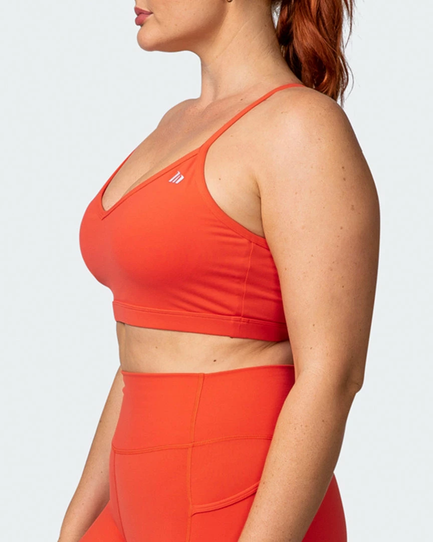 Muscle Nation 30% EOFY SALE Weightless Bra - Ember 7 Muscle Nation 30% EOFY SALE Weightless Bra - Ember