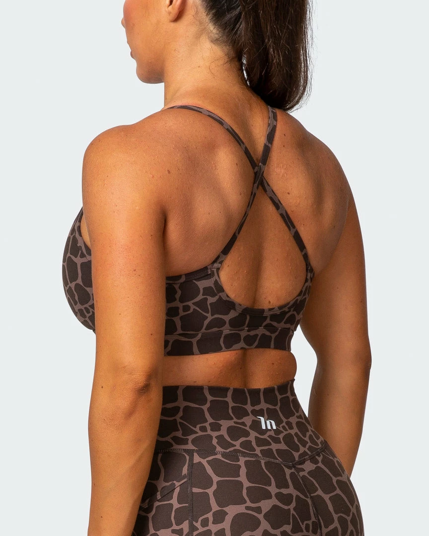 Muscle Nation 30% EOFY SALE Weightless Bra - Tonal Giraffe Print 7 Muscle Nation 30% EOFY SALE Weightless Bra - Tonal Giraffe Print