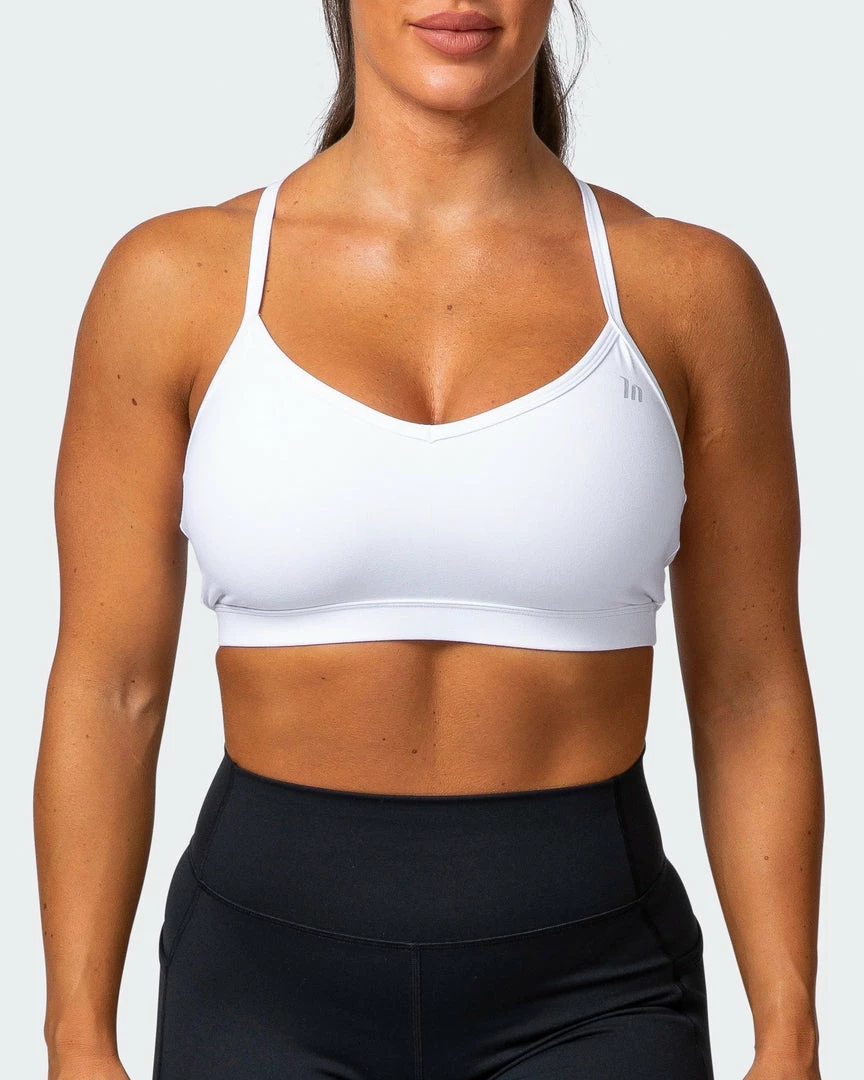 Muscle Nation Weightless Bra - White 30% EOFY SALE 4 Muscle Nation Weightless Bra - White 30% EOFY SALE