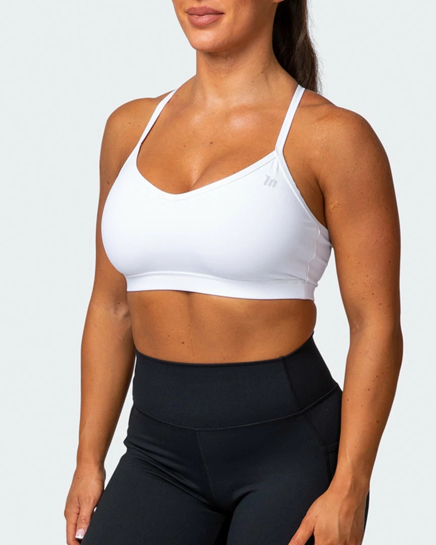Muscle Nation Weightless Bra - White 30% EOFY SALE 5 Muscle Nation Weightless Bra - White 30% EOFY SALE