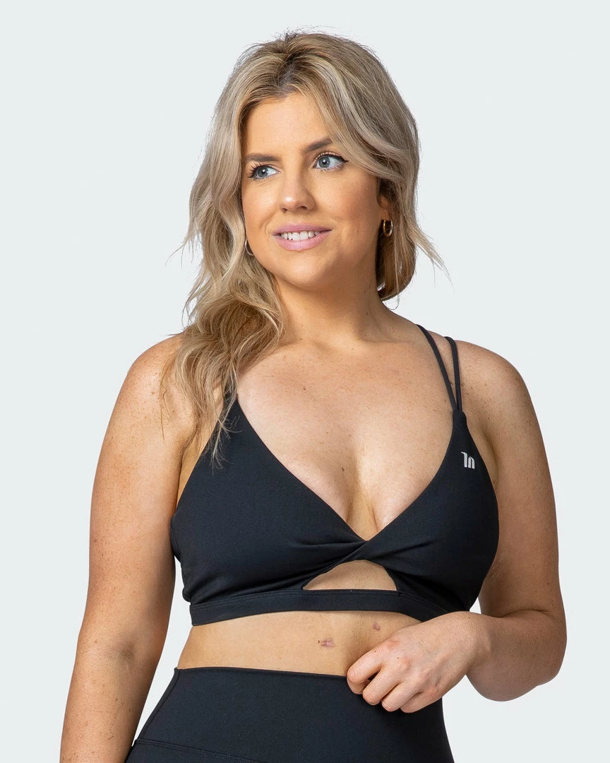 Muscle Nation Whirlwind Bralette - Black 3 Muscle Nation Whirlwind Bralette - Black