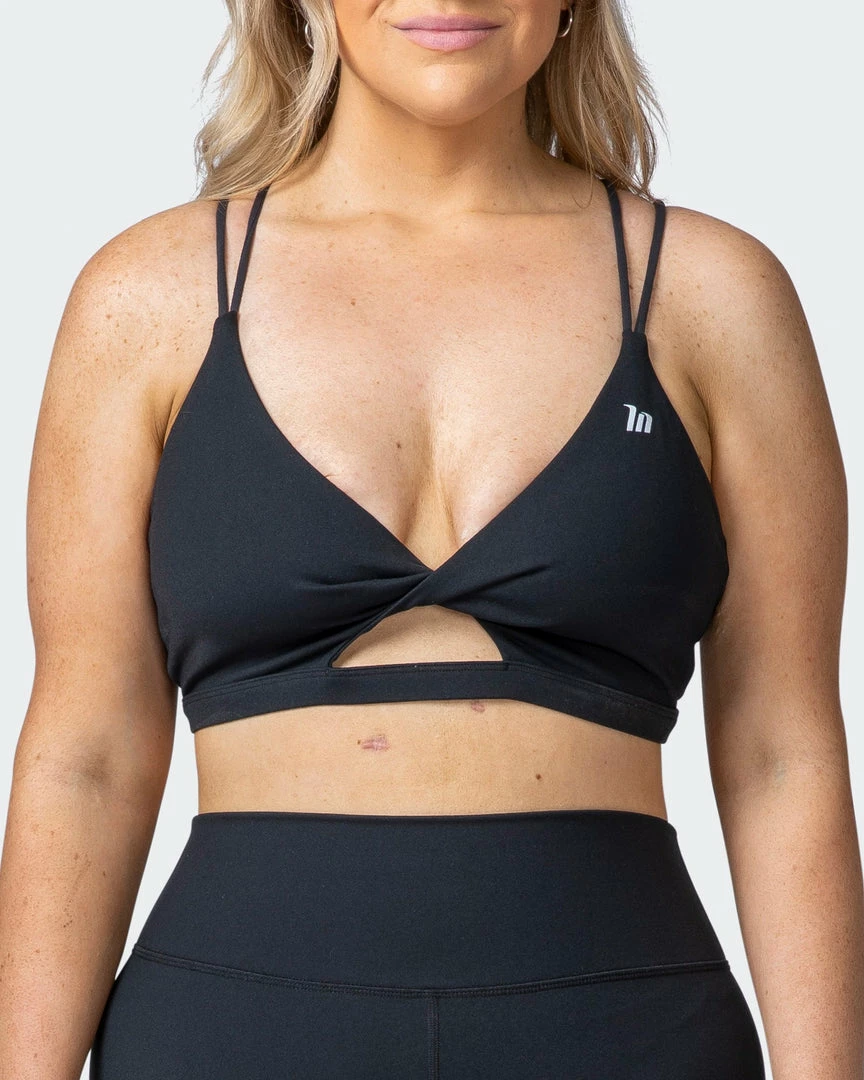 Muscle Nation Whirlwind Bralette - Black 5 Muscle Nation Whirlwind Bralette - Black