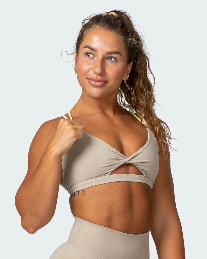Muscle Nation Whirlwind Bralette - Bone 30% EOFY SALE 3 Muscle Nation Whirlwind Bralette - Bone 30% EOFY SALE