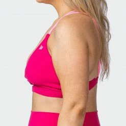Muscle Nation 30% EOFY SALE Whirlwind Bralette - Pink Punch