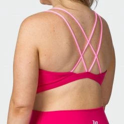 Muscle Nation 30% EOFY SALE Whirlwind Bralette - Pink Punch
