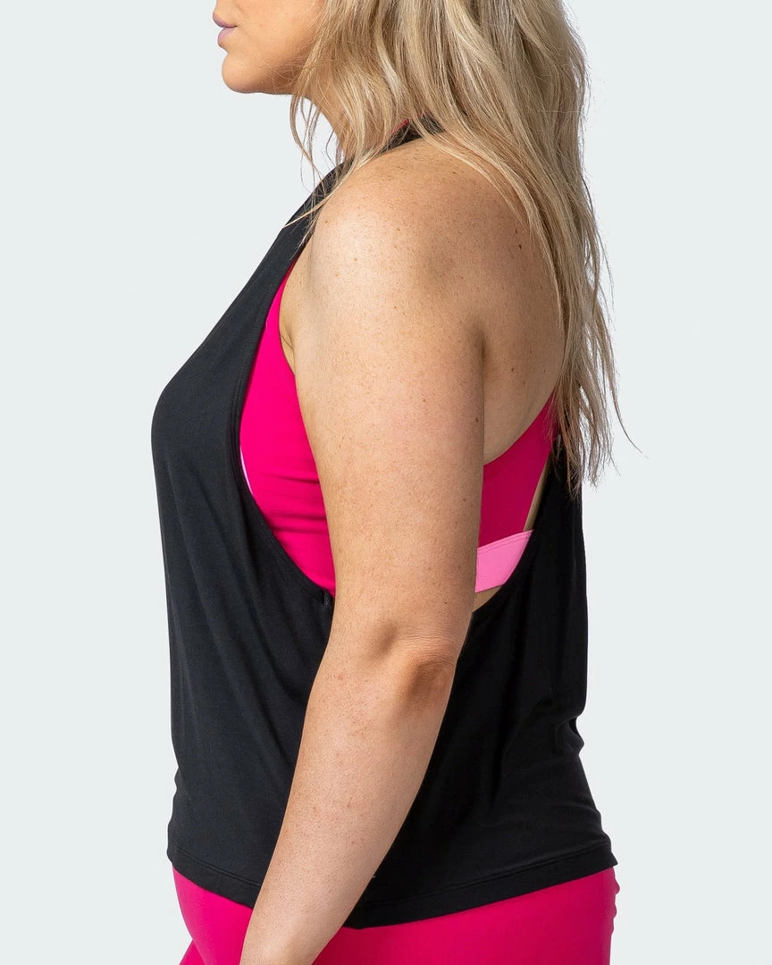 Muscle Nation 30% EOFY SALE Whirlwind Tank - Black 6 Muscle Nation 30% EOFY SALE Whirlwind Tank - Black