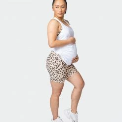 Muscle Nation Side Tie Maternity Tank - White 16 Muscle Nation Side Tie Maternity Tank - White