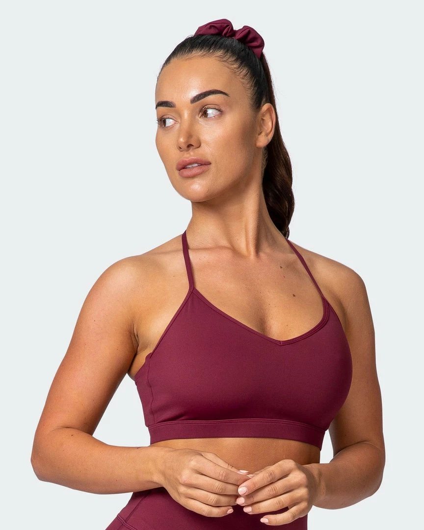 Muscle Nation Free Throw Bralette - Wine 4 Muscle Nation Free Throw Bralette - Wine