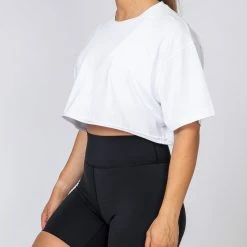 Muscle Nation 30% EOFY SALE Womens Cropped Vintage Tee - Lambo