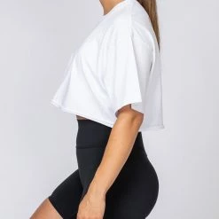 Muscle Nation 30% EOFY SALE Womens Cropped Vintage Tee - Lambo