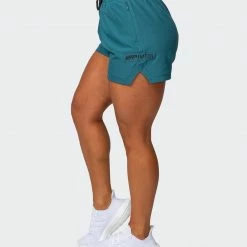 Muscle Nation Womens Elevate Active Shorts - Deep Teal 30% EOFY SALE 12 Muscle Nation Womens Elevate Active Shorts - Deep Teal 30% EOFY SALE