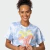 Muscle Nation Featured Womens Neon Eagle Tie Dye Cropped Tee - White / Cashmere Blue Tie Dye 1 Muscle Nation Featured Womens Neon Eagle Tie Dye Cropped Tee - White / Cashmere Blue Tie Dye