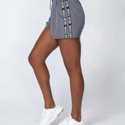 Muscle Nation Tempo Training Shorts - Sleet Grey Womens