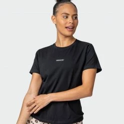 Muscle Nation Womens Timeless Tee - Black