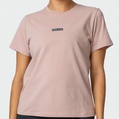 Muscle Nation Womens Timeless Tee - Mahogany Rose