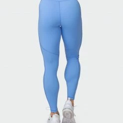 Muscle Nation Zero Rise Ankle Length Leggings - Arctic Blue