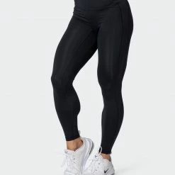 Muscle Nation Zero Rise Ankle Length Leggings - Black Featured