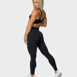 Muscle Nation Zero Rise Ankle Length Leggings - Black Featured