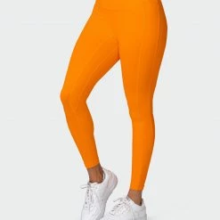 Muscle Nation Featured Zero Rise Ankle Length Leggings - Tiger