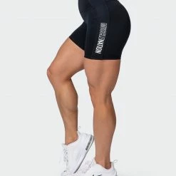 Muscle Nation Zero Rise Bike Shorts - Black