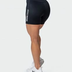 Muscle Nation Zero Rise Bike Shorts - Black