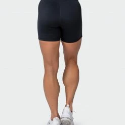 Muscle Nation Zero Rise Bike Shorts - Black