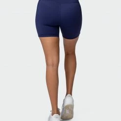 Muscle Nation Zero Rise Bike Shorts - Indigo