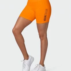 Muscle Nation Featured Zero Rise Bike Shorts - Tiger